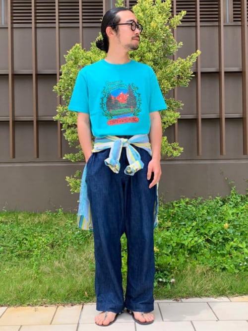 BEAMS PLUS / 8oz デニム ミリタリー トラウザーズ（デニムパンツ