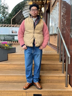 BEAMS PLUSさん(メンズ・167cm)の冬コーディネート