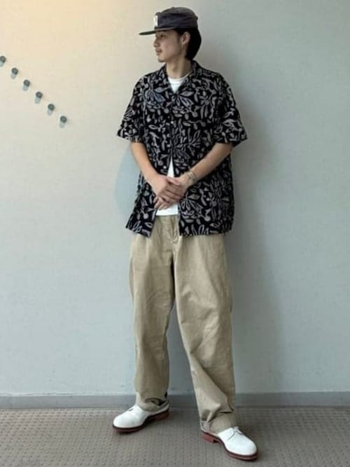 新品　完売品 lot4601　WAREHOUSEショップ別注 別注】WAREHOUSE & CO. / Lot 4601 Print Tshirt #2（Tシャツ