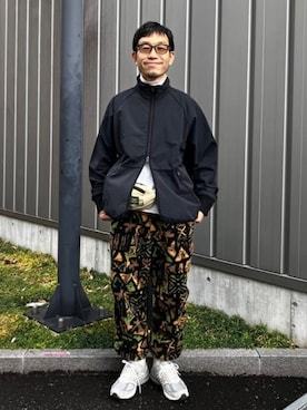 「アイテム（ミリタリージャケット）」を使った、BEAMS PLUSさん（メンズ・169cm）の秋コーディネート