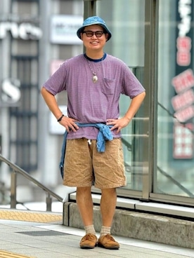 「BEAMS PLUS（ビームスプラス）のアイテム」を使った、BEAMS PLUSさん（メンズ・170cm）の春コーディネート