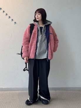 BEAMS PLUSさん(レディース・153cm)の冬コーディネート