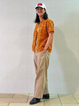 「BEAMS PLUS（ビームスプラス）のアイテム」を使った、BEAMS PLUSさん（メンズ・178cm）の夏コーディネート