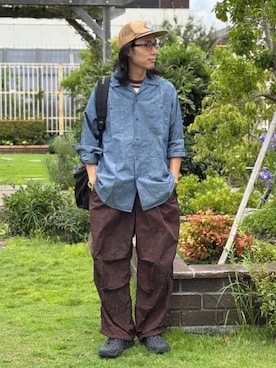 「BEAMS PLUS（ビームスプラス）のアイテム」を使った、BEAMS PLUSさん（メンズ・170cm）の秋コーディネート