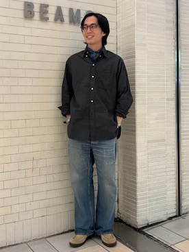 BEAMS PLUSさん（メンズ・170cm）の秋コーディネート