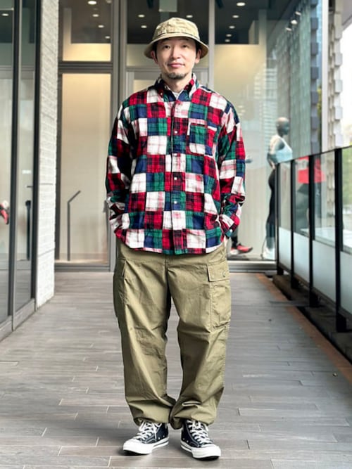 ビームスの百名品】リップストップ ミリタリー 6ポケット パンツ