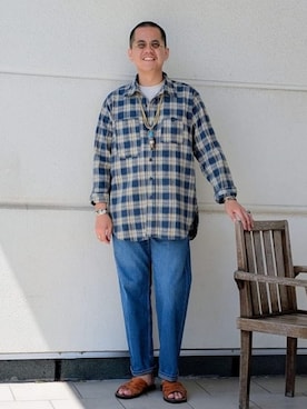 BEAMS PLUSさん（メンズ・170cm）の秋コーディネート