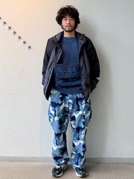 「BRIEFING(ブリーフィング)のアイテム」を使った、BEAMS PLUSさん(メンズ・175cm)の秋コーディネート