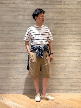 「BEAMS PLUS（ビームスプラス）のアイテム」を使った、BEAMS PLUSさん（メンズ・171cm）の夏コーディネート