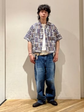 「BEAMS PLUS（ビームスプラス）のアイテム」を使った、BEAMS PLUSさん（メンズ・171cm）の春コーディネート