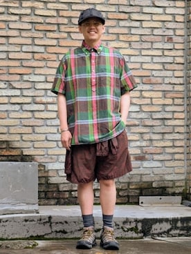BEAMS PLUSさん(メンズ・170cm)の夏コーディネート