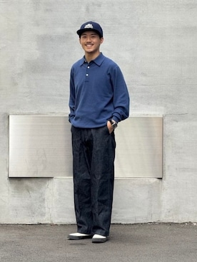 「BEAMS PLUS（ビームスプラス）のアイテム（トップス）」を使った、BEAMS PLUSさん（メンズ・168cm）の秋コーディネート