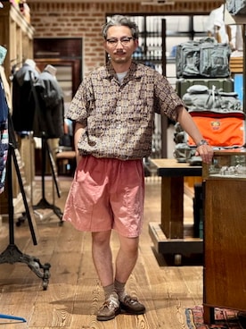 「BEAMS PLUS（ビームスプラス）のアイテム」を使った、BEAMS PLUSさん（メンズ・170cm）の夏コーディネート