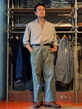 BEAMS PLUSさん（メンズ・175cm）の秋コーディネート