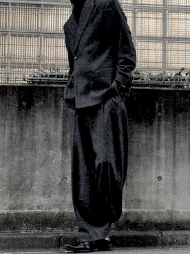 「H&M（エイチ・アンド・エム）のアイテム（ジャケット/アウター）」を使った、unhomelanderさん（メンズ・172cm）の冬コーディネート