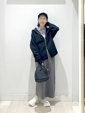 「アイテム（パーカー）」を使った、rellraさん（レディース・159cm・30代）の秋コーディネート
