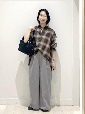「アイテム（チョーカー）」を使った、rellraさん（レディース・159cm・30代）の秋コーディネート