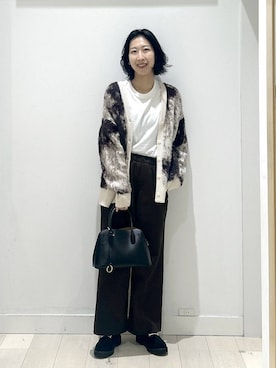 「アイテム（ローファー）」を使った、rellraさん（レディース・159cm・30代）の秋コーディネート