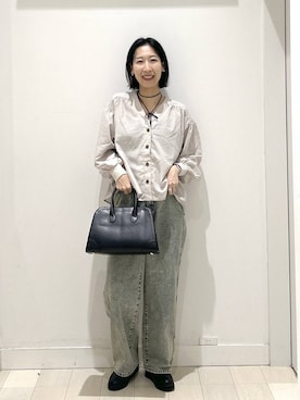 「アイテム（チョーカー）」を使った、rellraさん（レディース・159cm・30代）の秋コーディネート