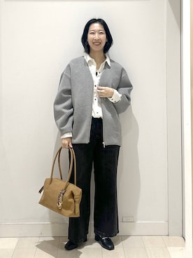 「アイテム（ブルゾン）」を使った、rellraさん（レディース・159cm・30代）の秋コーディネート