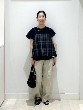 「アイテム（サンダル）」を使った、rellraさん（レディース・159cm・30代）の夏コーディネート