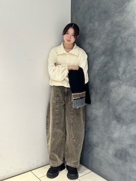 「アイテム（その他トップス）」を使った、なごみそさん（レディース・160cm・20代）の冬コーディネート