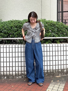 「アイテム（シューズ）」を使った、なごみそさん（レディース・160cm）の秋コーディネート