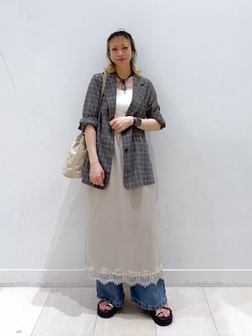 Miyaさん(レディース・152cm)の夏コーディネート