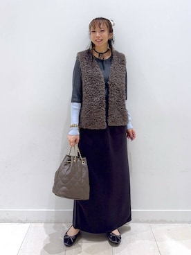 Miyaさん（レディース・152cm）の秋コーディネート