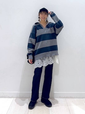Miyaさん(レディース・152cm)の秋コーディネート