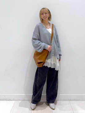 Miyaさん(レディース・152cm)の春コーディネート