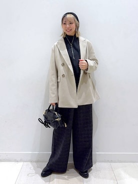 「アイテム（その他シューズ）」を使った、Miyaさん（レディース・152cm・30代）の秋コーディネート