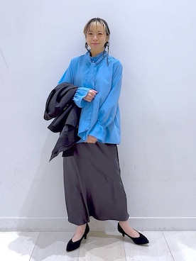 Miyaさん(レディース・152cm)の冬コーディネート