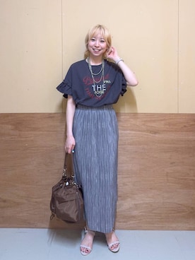 「アイテム（シューズ）」を使った、Miyaさん（レディース・152cm・30代）の夏コーディネート