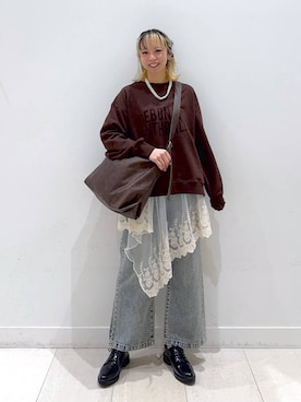 Miyaさん（レディース・152cm）の冬コーディネート