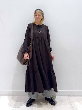 Miyaさん（レディース・152cm）の冬コーディネート