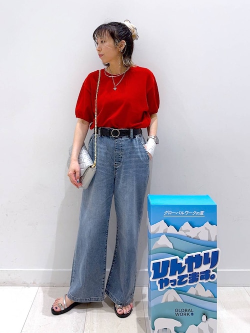 BIGパイピングシュシュ/490157（シュシュ）｜GLOBAL WORK（グローバル