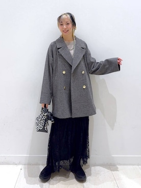 「アイテム（バッグ）」を使った、Miyaさん（レディース・152cm・30代）の秋コーディネート