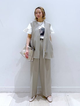 Miyaさん（レディース・152cm）の春コーディネート