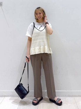 Miyaさん(レディース・152cm)の春コーディネート