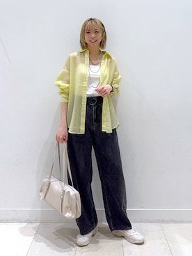 Miyaさん（レディース・152cm）の春コーディネート