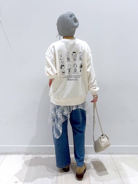 「アイテム（その他トップス）」を使った、Miyaさん（レディース・152cm・30代）の秋コーディネート