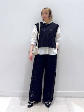 Miyaさん（レディース・152cm）の春コーディネート