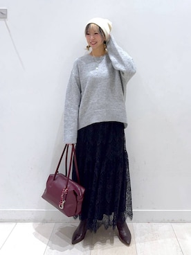 Miyaさん（レディース・152cm）の冬コーディネート