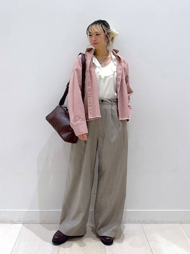 Miyaさん（レディース・152cm）の春コーディネート