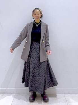 Miyaさん(レディース・152cm)の冬コーディネート