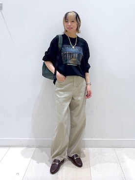「骨格ウェーブ」｜Miyaさん（レディース・152cm・30代）の秋コーディネート