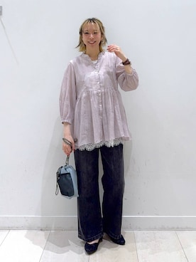 Miyaさん(レディース・152cm)の春コーディネート