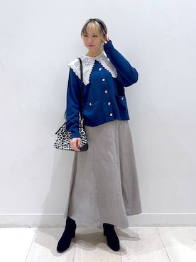 「アイテム（その他）」を使った、Miyaさん（レディース・152cm・30代）の秋コーディネート
