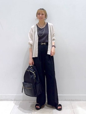Miyaさん(レディース・152cm)の春コーディネート